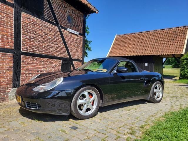 Occasion Porsche Boxster 220 PK (161 kW) 2001 Zwart Cabriolet