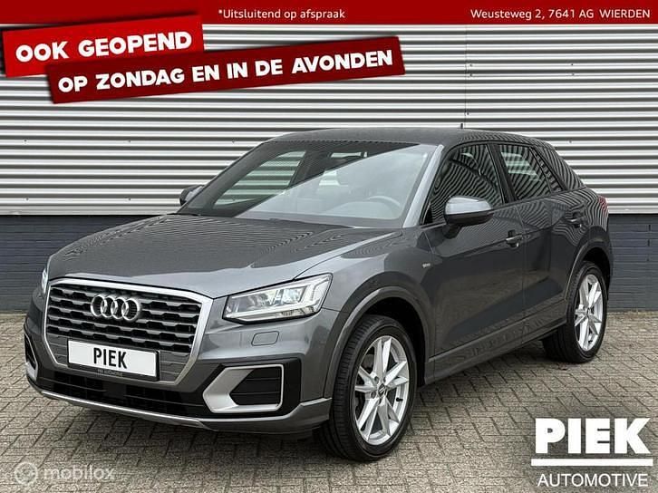 Grijs Gebruikt 2017 Audi Q2 S-Line SUV | € 18.999 (Eerlijke prijs) - Afbeelding 1/3