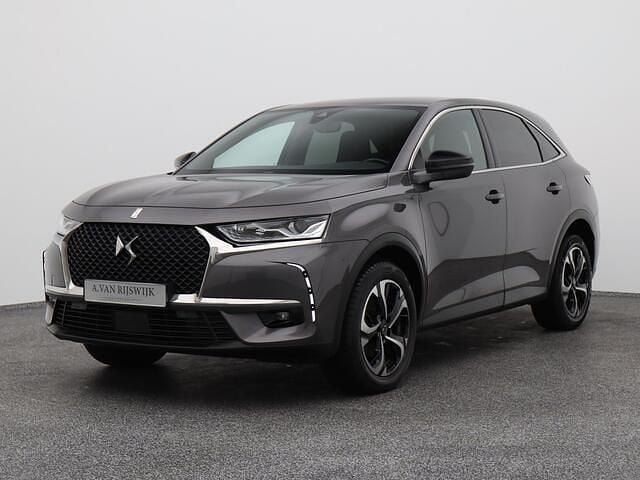 Grijs (metallic) Occasion 2021 DS Automobiles DS7 Crossback Business SUV | € 22.900 (Super prijs) - Afbeelding 1/4
