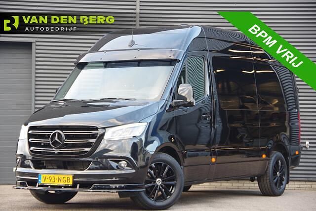 Zwart Occasion 2021 Mercedes Sprinter Van | € 59.950 - Afbeelding 1/4