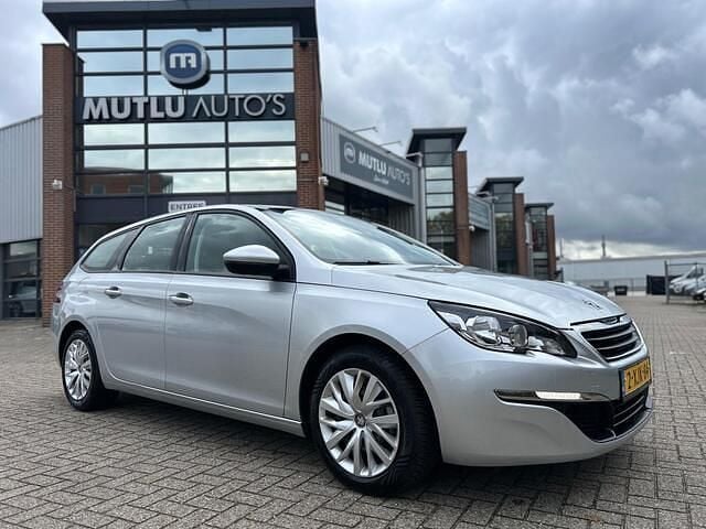 Grijs Gebruikt 2014 Peugeot 308 Access Stationwagen | € 5.990 (Eerlijke prijs) - Afbeelding 1/4