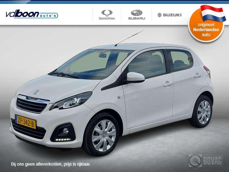 Wit Gebruikt 2019 Peugeot 108 Active Hatchback | € 9.450 (Eerlijke prijs) - Afbeelding 1/3