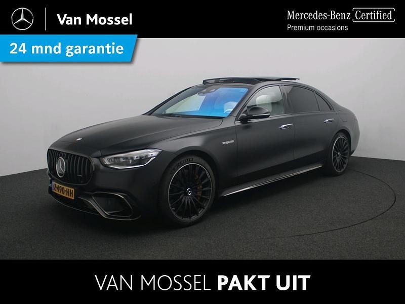 Zwart Gebruikt 2024 Mercedes S63 AMG Premium Plus Sedan | € 199.945 (Eerlijke prijs) - Afbeelding 1/4