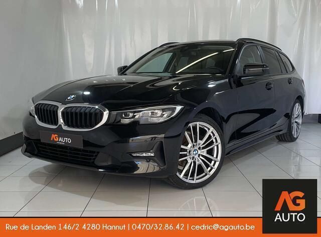 Zwart Gebruikt 2021 BMW 318 Stationwagen | € 27.490 (Super prijs) - Afbeelding 1/4