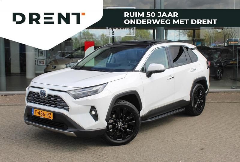 Wit Gebruikt 2023 Toyota RAV4 Executive SUV | € 46.295 - Afbeelding 1/4