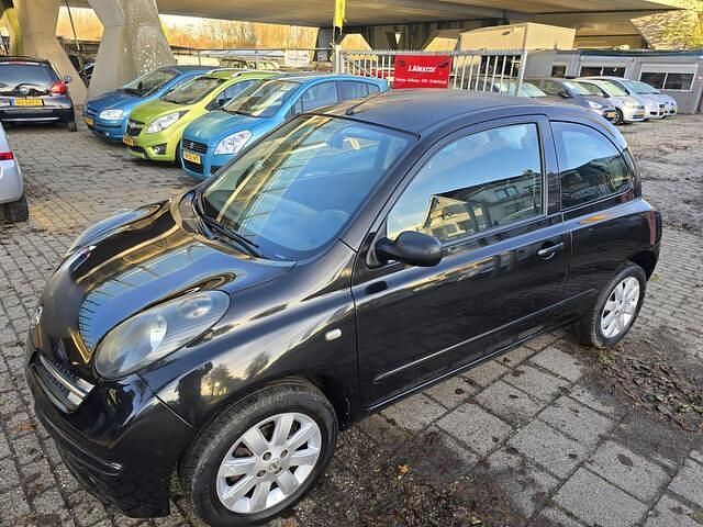 Occasion Nissan Micra Pure 65 PK (47 kW) 2007 Zwart Hatchback