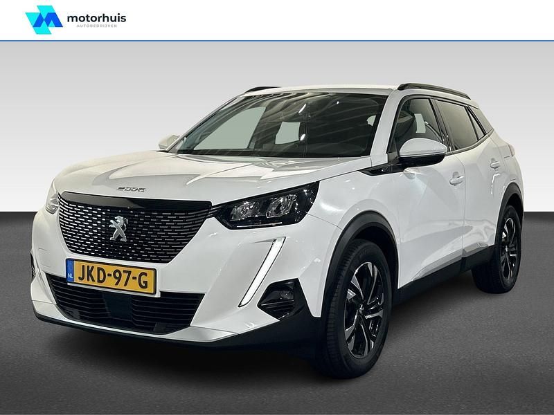 Wit Gebruikt 2021 Peugeot 2008 Allure SUV | € 21.940 (Duur) - Afbeelding 1/4