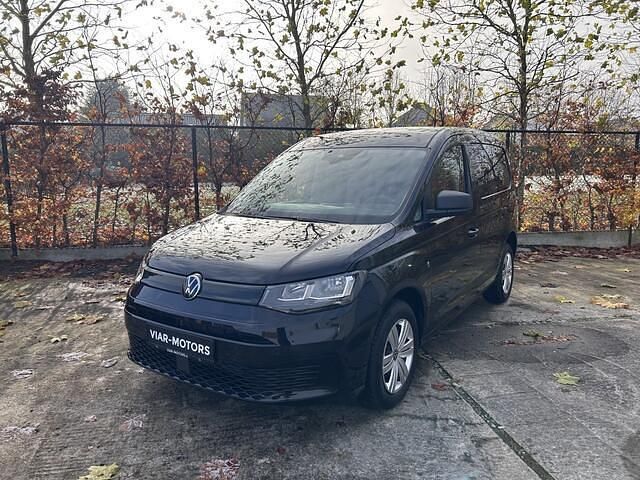 Zwart Nieuw 2025 VW Caddy Basis MPV | € 26.000 (Iets duurder) - Afbeelding 1/4