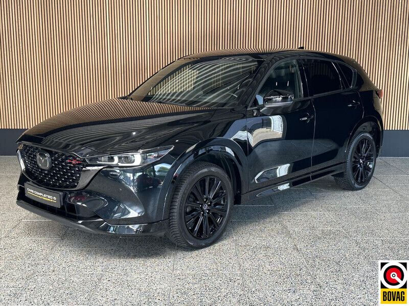 Zwart Gebruikt 2022 Mazda CX-5 Homura-Line SUV | € 36.750 (Iets duurder) - Afbeelding 1/4