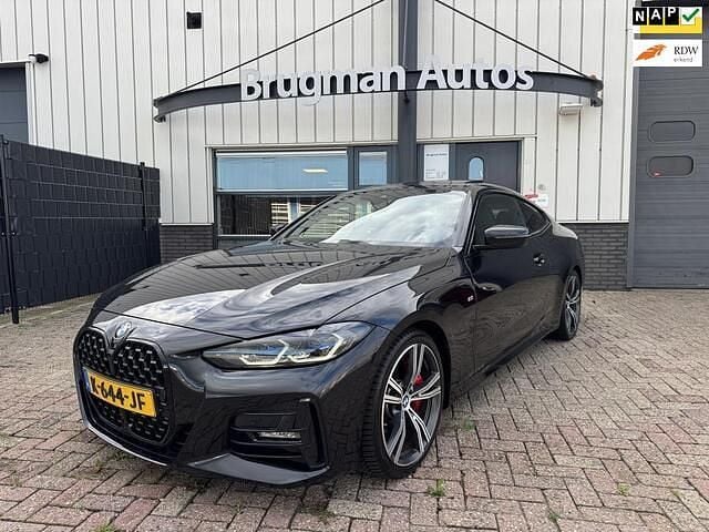 Zwart Gebruikt 2021 BMW 430 Executive Coupé | € 39.950 (Super prijs) - Afbeelding 1/4
