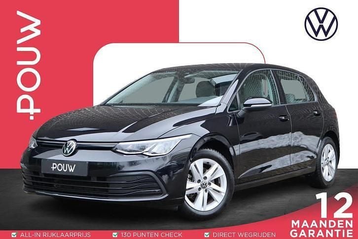 Zwart Occasion 2020 VW Golf VIII Life Hatchback | € 19.950 (Eerlijke prijs) - Afbeelding 1/4
