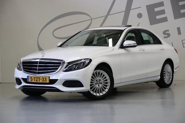 Wit Gebruikt 2014 Mercedes C180 Ambition Sedan | € 16.750 (Iets duurder) - Afbeelding 1/4