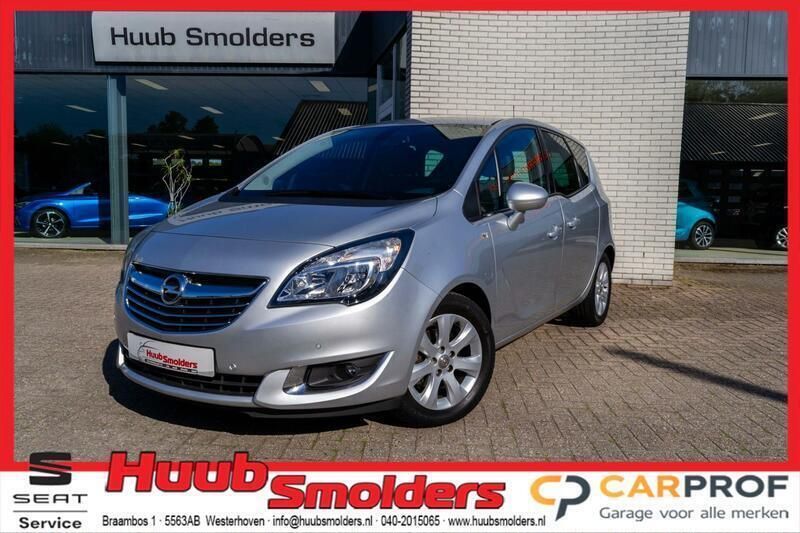 Grijs Gebruikt 2014 Opel Meriva Cosmo MPV | € 11.645 (Eerlijke prijs) - Afbeelding 1/4
