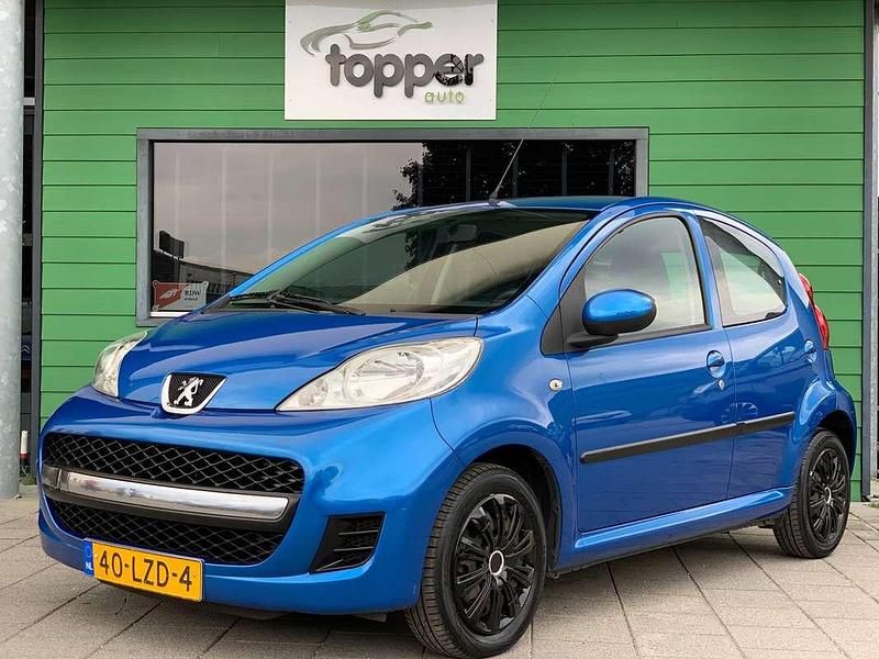 Blauw Gebruikt 2010 Peugeot 107 Hatchback | € 2.950 (Eerlijke prijs) - Afbeelding 1/4