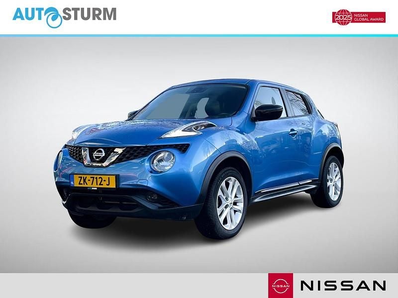 Blauw Occasion 2019 Nissan Juke N-Connecta SUV | € 13.689 (Eerlijke prijs) - Afbeelding 1/4