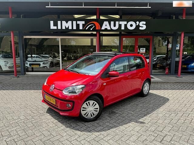 Rood Gebruikt 2012 VW up! Move Hatchback | € 6.499 (Eerlijke prijs) - Afbeelding 1/4