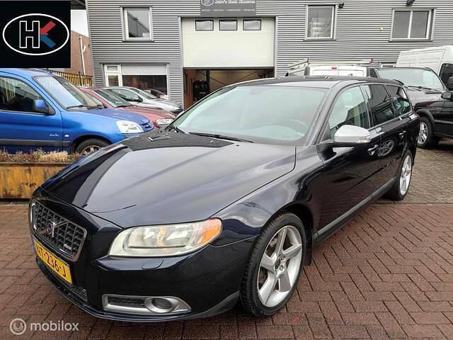 Blauw Gebruikt 2008 Volvo V70 Kinetic Stationwagen | € 5.950 (Eerlijke prijs) - Afbeelding 1/4