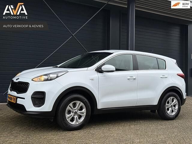 Wit (metallic) Gebruikt 2016 Kia Sportage Comfort SUV | € 13.850 (Goede deal) - Afbeelding 1/4