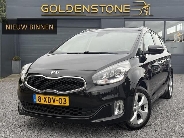 Zwart Gebruikt 2014 Kia Carens MPV | € 9.443 (Eerlijke prijs) - Afbeelding 1/4