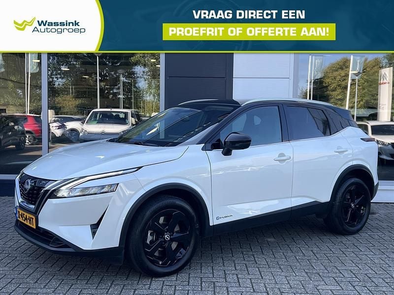 Wit Gebruikt 2023 Nissan Qashqai Black Edition SUV | € 32.585 (Eerlijke prijs) - Afbeelding 1/4