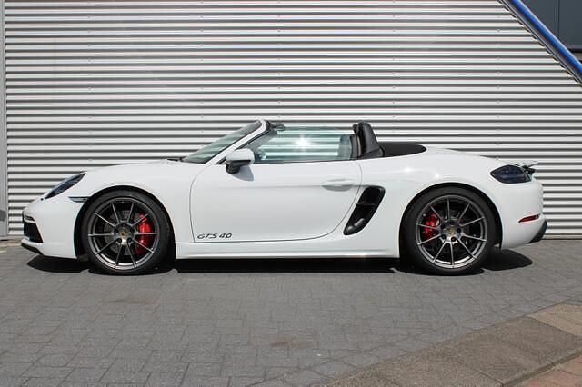 Occasion Porsche 718 Boxster 400 PK (294 kW) 2021 Wit, metallic lak Cabriolet