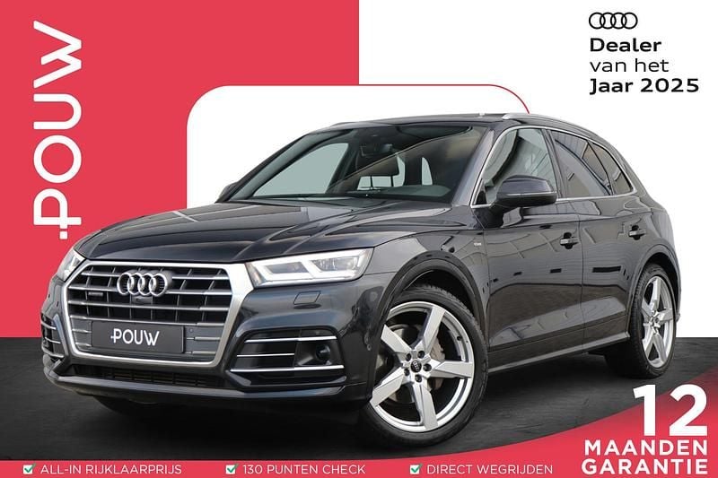 Blauw Occasion 2018 Audi Q5 Sport SUV | € 34.900 (Eerlijke prijs) - Afbeelding 1/4