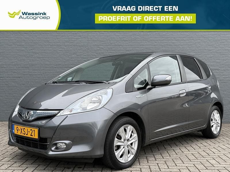 Grijs Gebruikt 2014 Honda Jazz Elegance Hatchback | € 12.940 (Eerlijke prijs) - Afbeelding 1/4