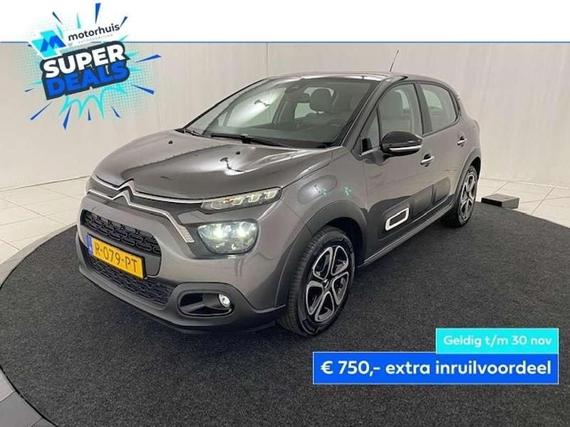 Grijs Gebruikt 2022 Citroën C3 Business Class Hatchback | € 12.945 (Goede deal) - Afbeelding 1/4
