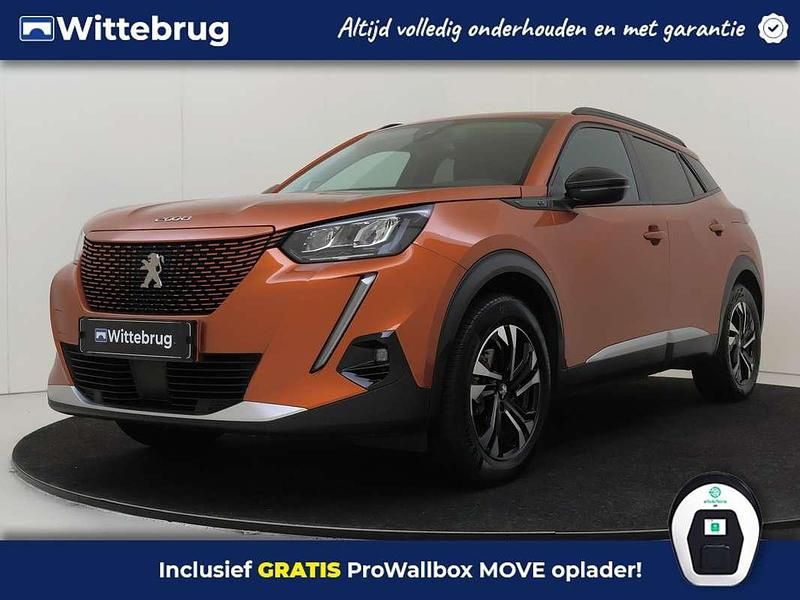 Oranje Gebruikt 2022 Peugeot e-2008 Allure SUV | € 17.525 (Goede deal) - Afbeelding 1/3