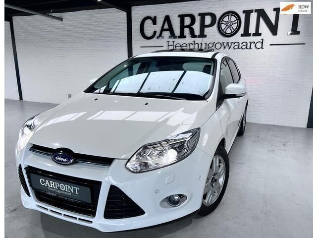 Wit Gebruikt 2013 Ford Focus Titanium Hatchback | € 9.999 (Duur) - Afbeelding 1/4