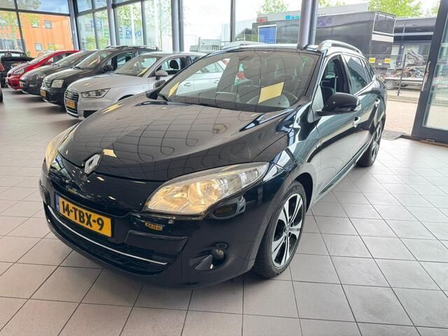 Zwart Gebruikt 2012 Renault Mégane GrandTour Bose Edition Stationwagen | € 3.450 (Goede deal) - Afbeelding 1/3