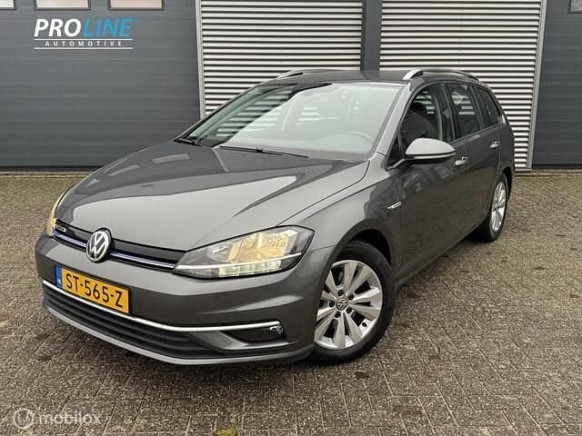 Grijs Gebruikt 2018 VW Golf VII Stationwagen | € 13.950 (Goede deal) - Afbeelding 1/4