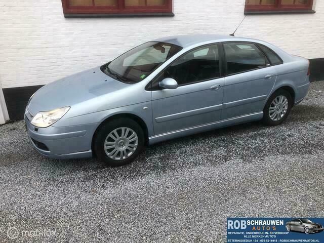 Blauw Gebruikt 2007 Citroën C5 Exclusive Hatchback | € 3.250 - Afbeelding 1/4