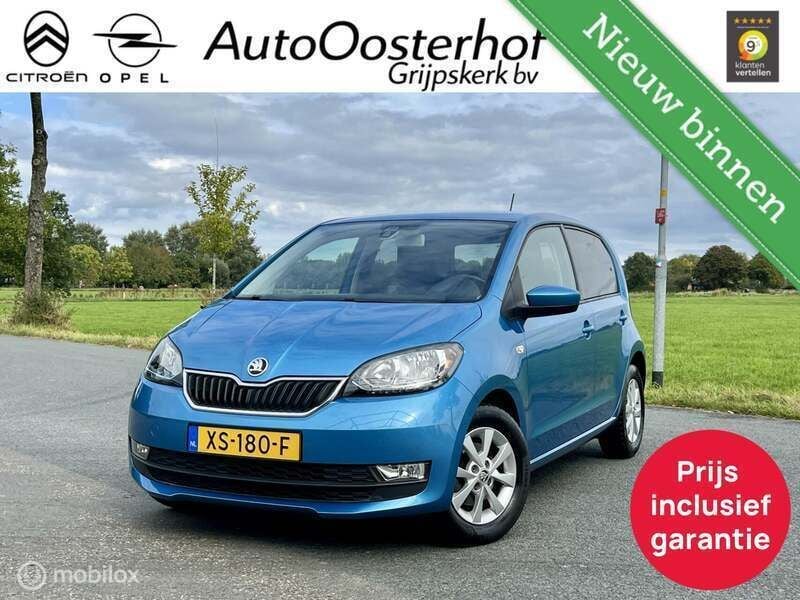 Blauw Gebruikt 2019 Skoda Citigo Ambition Hatchback | € 9.350 (Eerlijke prijs) - Afbeelding 1/4