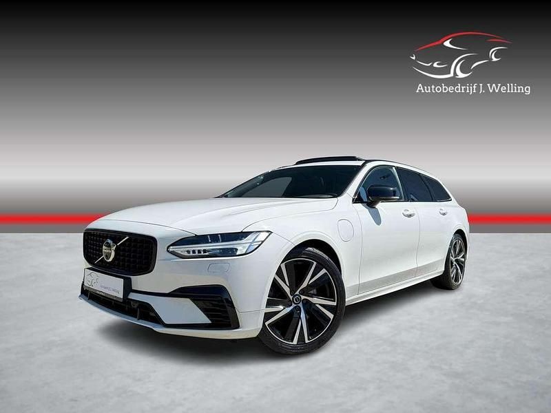 Wit Gebruikt 2020 Volvo V90 R-Design Stationwagen | € 34.990 (Iets duurder) - Afbeelding 1/4