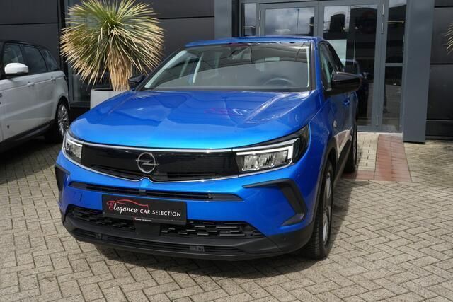 Blauw Gebruikt 2022 Opel Grandland X GS Line SUV | € 24.950 (Super prijs) - Afbeelding 1/4