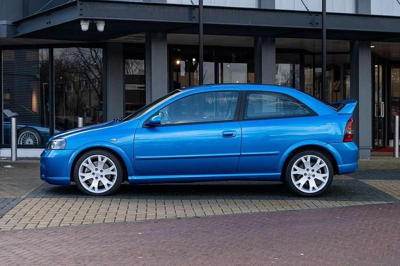 Occasion Opel Astra OPC 200 PK (147 kW) 2003 Blauw Coupé