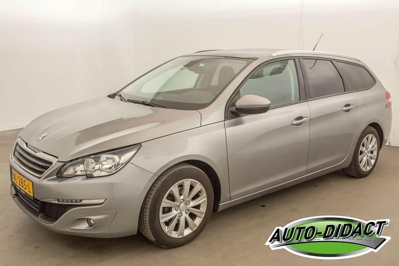 Grijs Occasion 2017 Peugeot 308 SW Style Stationwagen | € 4.500 (Super prijs) - Afbeelding 1/4