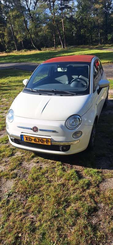 Wit Gebruikt 2012 Fiat 500 Lounge Hatchback | € 5.200 (Eerlijke prijs) - Afbeelding 1/4