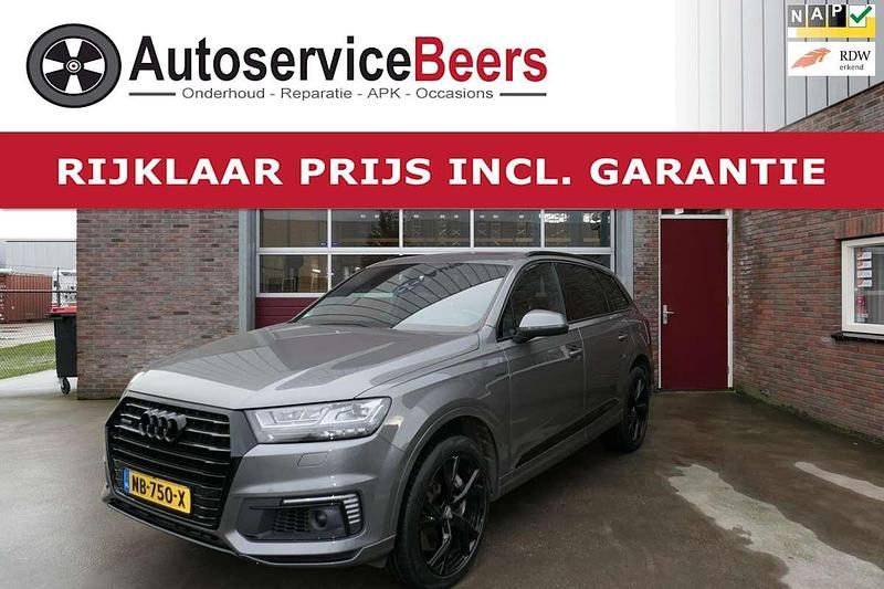 Grijs Occasion 2016 Audi Q7 Sport SUV | € 24.950 (Eerlijke prijs) - Afbeelding 1/4