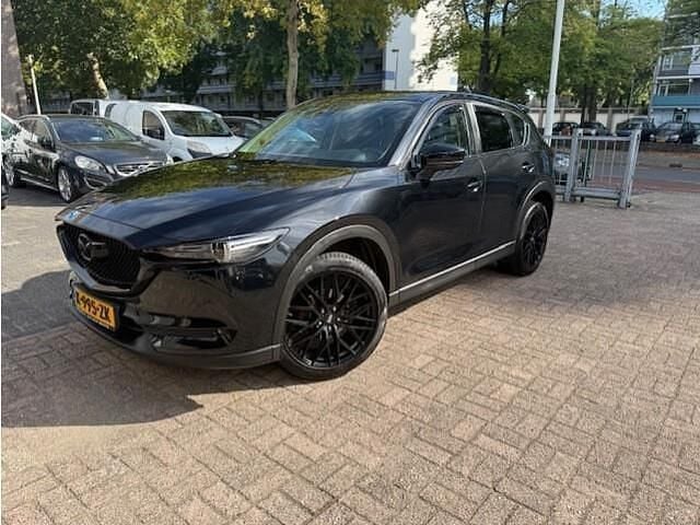 Zwart Gebruikt 2018 Mazda CX-5 SUV | € 24.750 (Eerlijke prijs) - Afbeelding 1/4