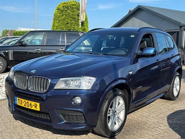 Blauw, metallic lak Gebruikt 2013 BMW X3 M Sport SUV | € 9.950 (Eerlijke prijs) - Afbeelding 1/4