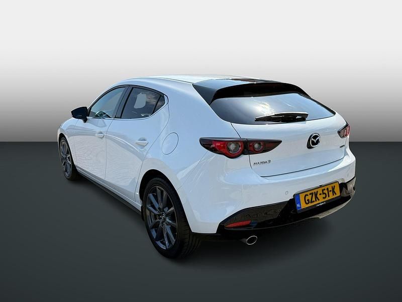 Occasion Mazda 3 Exclusive-Line 140 PK (102 kW) 2025 Arctic white Hatchback