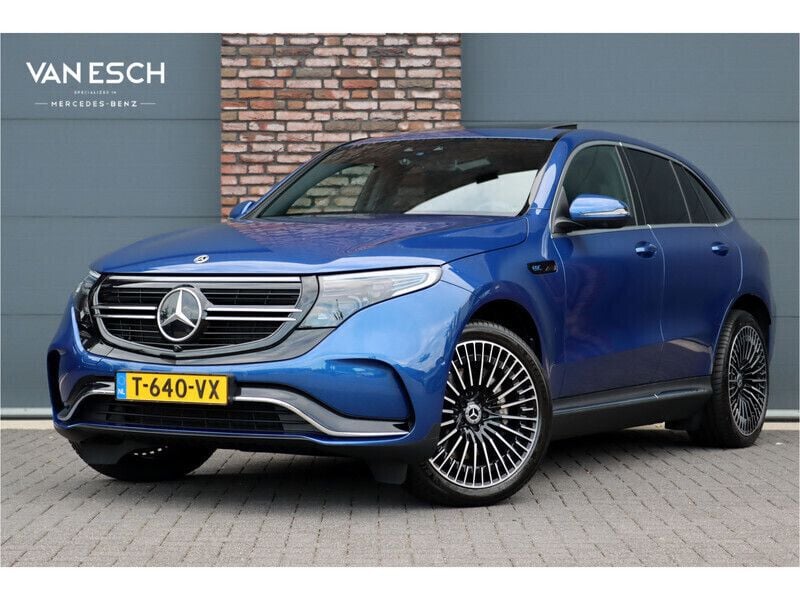 Blauw Gebruikt 2022 Mercedes EQC400 Advanced SUV | € 49.500 (Eerlijke prijs) - Afbeelding 1/4