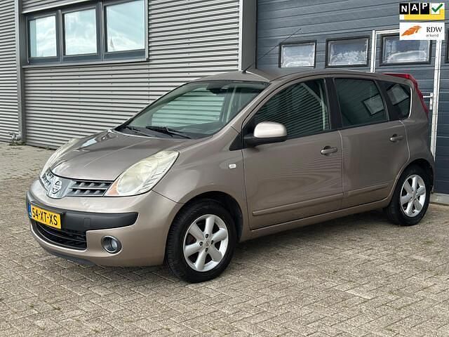 Bruin Gebruikt 2007 Nissan Note Acenta MPV | € 2.249 (Eerlijke prijs) - Afbeelding 1/4