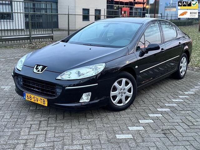 Zwart (metallic) Occasion 2006 Peugeot 407 Sedan | € 2.750 (Eerlijke prijs) - Afbeelding 1/4