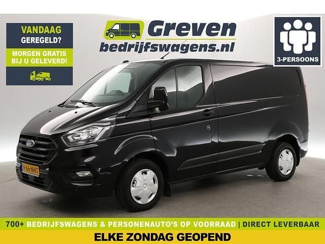 Zwart Gebruikt 2021 Ford Transit Custom Van | € 18.800 (Super prijs) - Afbeelding 1/4