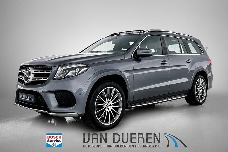 Grijs Gebruikt 2017 Mercedes GLS400 AMG SUV | € 44.950 - Afbeelding 1/4
