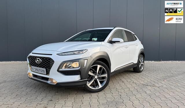 Wit Gebruikt 2018 Hyundai Kona Premium SUV | € 19.995 (Eerlijke prijs) - Afbeelding 1/4