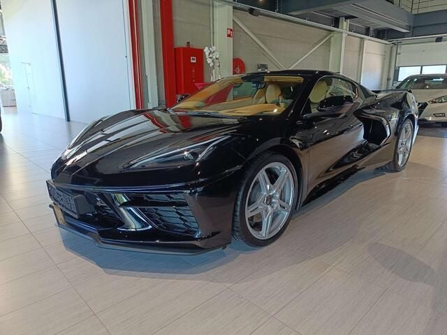 Zwart Gebruikt 2023 Chevrolet Corvette Coupé | € 107.900 - Afbeelding 1/4